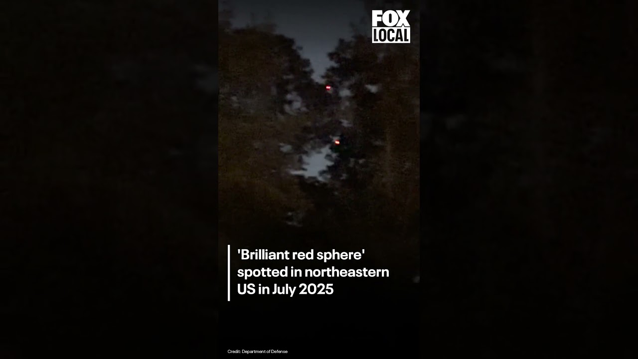 UFO sighting, northeastern United States, July 2025 - YouTube