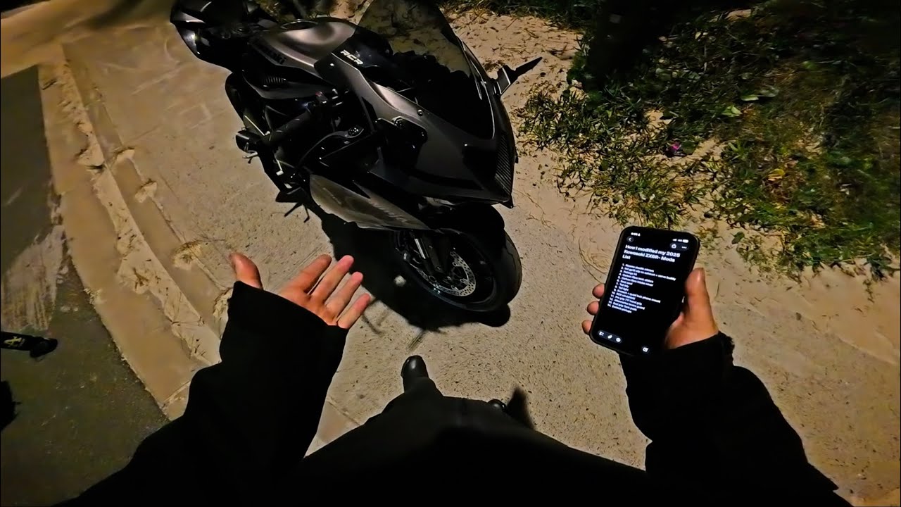 How I modified/customised my 2025 Kawasaki Ninja ZX6R - YouTube