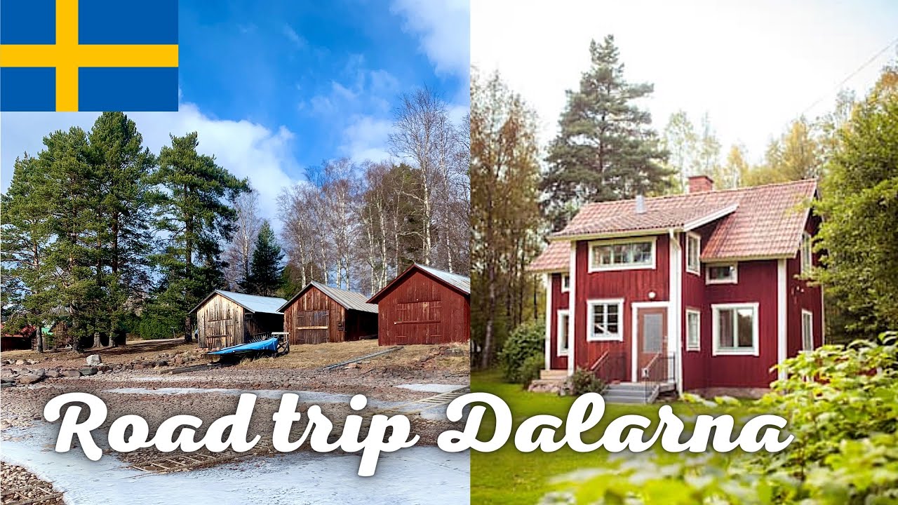 The exhibition of Dala horses in Dalarnas Museum in Falun