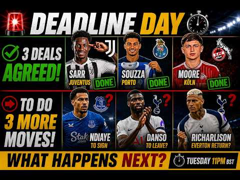 SPURS CLEAR OUT 3 DEALS AGREED DANSO & NDIAYE NEXT