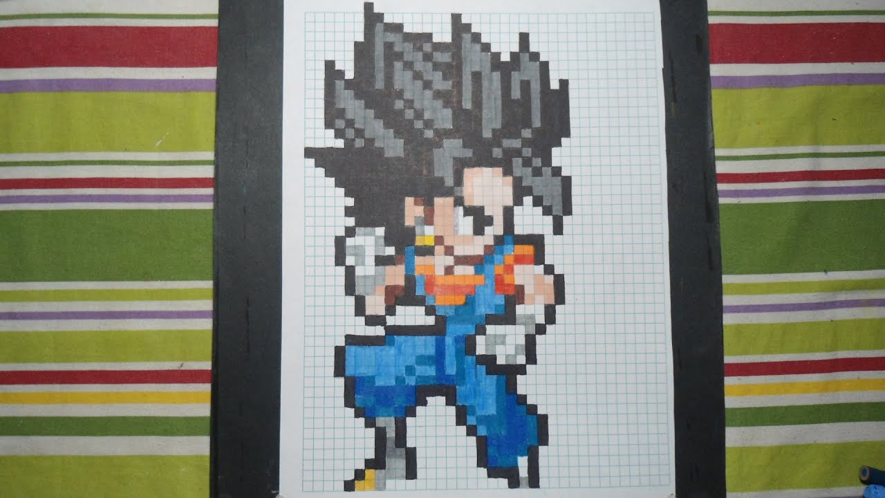 Como Dibujar A Vegetto En 8bit!! - thptnganamst.edu.vn