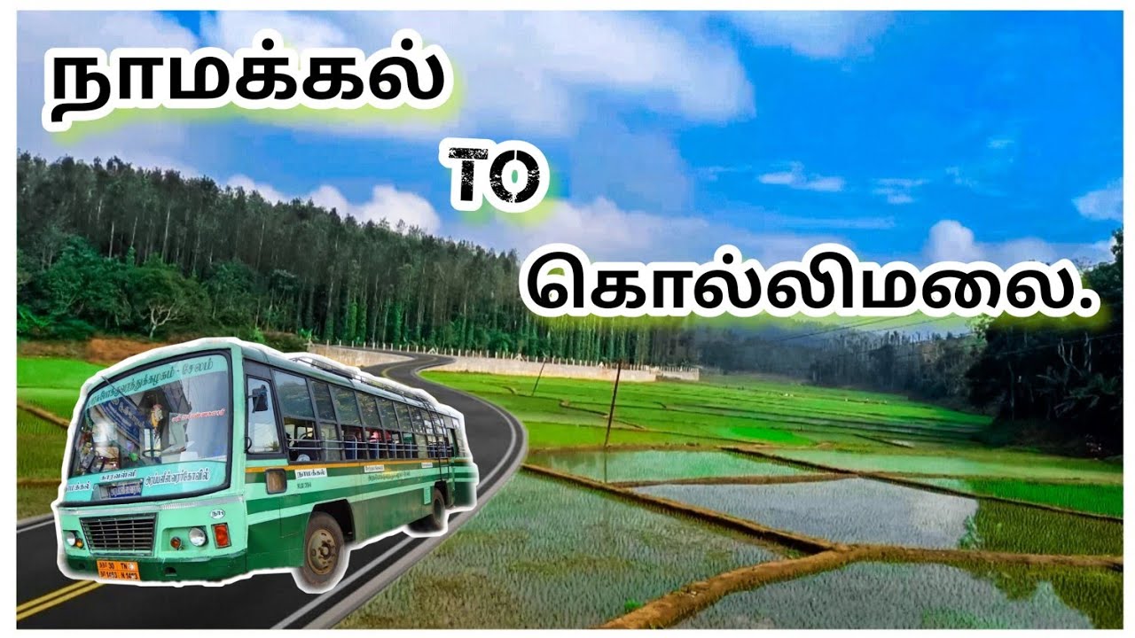 நாமக்கல் To கொல்லிமலை வரை பேருந்து பயணம் | Namakkal to Kollimalai bus travel | Travel vlog