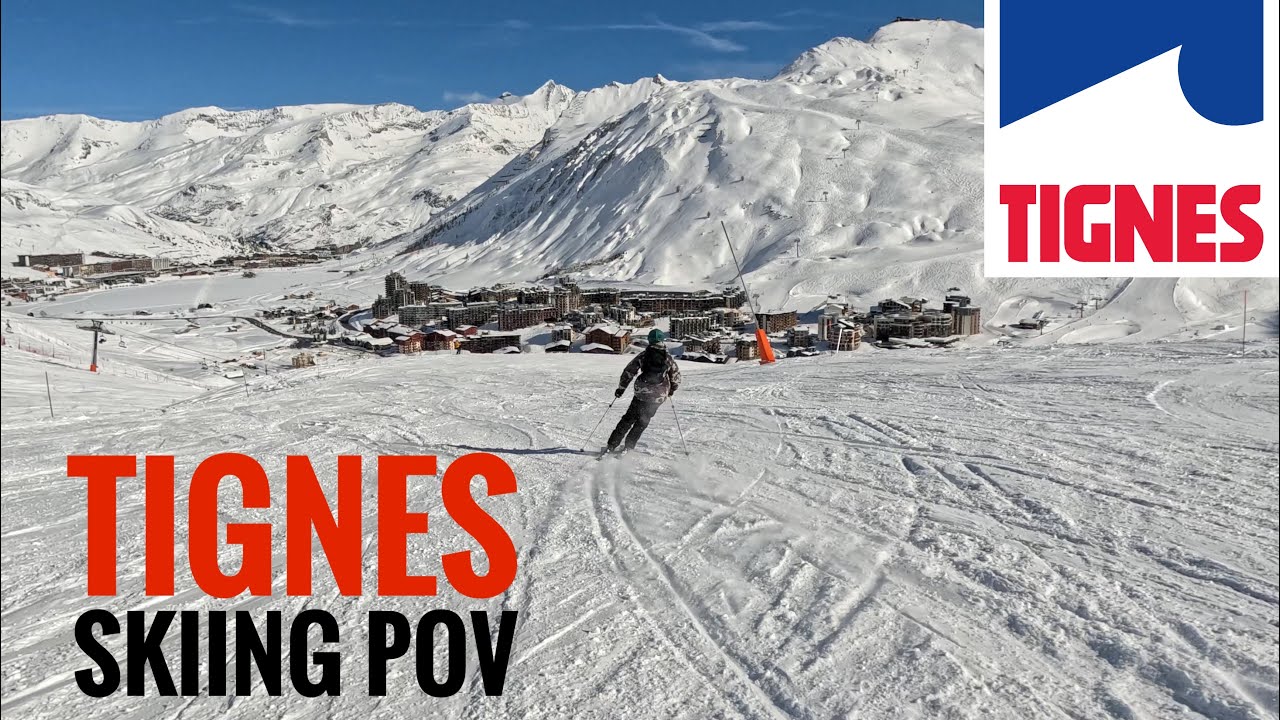 Tignes Skiing 2026 | French Alps Ski Resort | POV Skiing Tignes