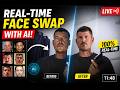 How to do Realtime Face Swap in Videos using AI #ai #youtube