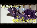 【uvレジン】 自家製押し花をピアスにしてみました╭(๑•̀ㅂ•́)و☆☆