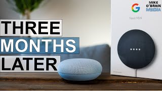 GOOGLE NEST MINI 3 Mo. Later - Review & Comparison to Google Home Mini [Best Smart Home Speaker?]