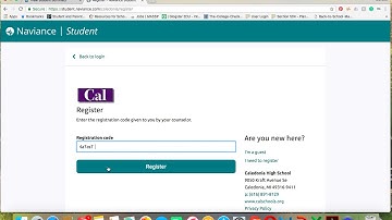 CHS Naviance log in video