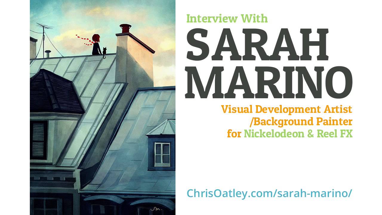 Interview With Sarah Marino: Visual Development Artist for Nickelodeon (Part 1) :: ArtCast #76