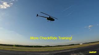 R44 Autorotation and Power Failure Training - Views from Inside and Outside (POV and Spotter)