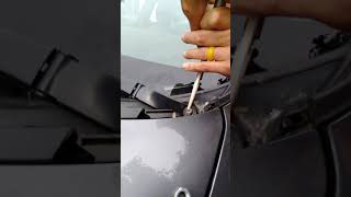 How to remove windshield wipers off a Honda Civic 2012 LX