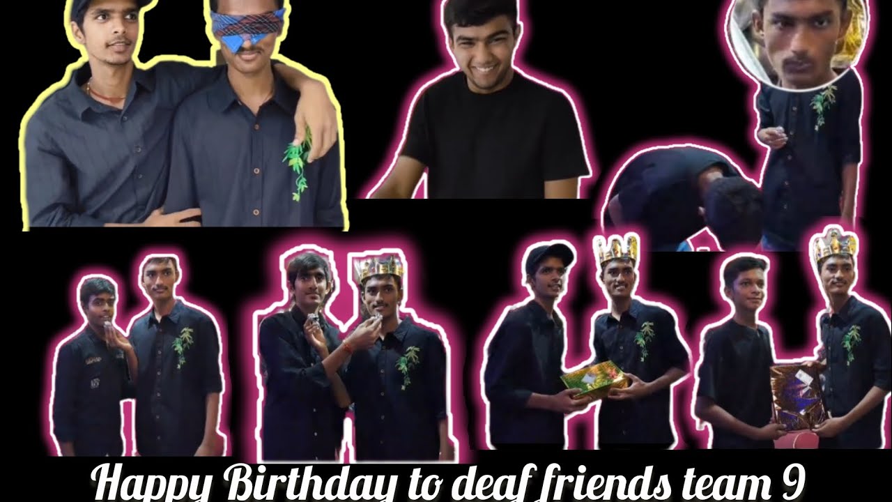 He is happy to wish the mall team deaf a happy birthday, and he thanks you!❣️#india #deaf #deafvideo