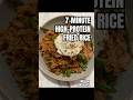 10-Minute High-Protein “Fried Rice” (40g+ Cheap Weeknight Meal Prep)