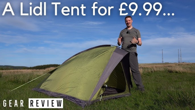 crivit OUTDOOR TREKKING Zelt ist 1,5 kg leicht und 14,99 € billig ! -  YouTube