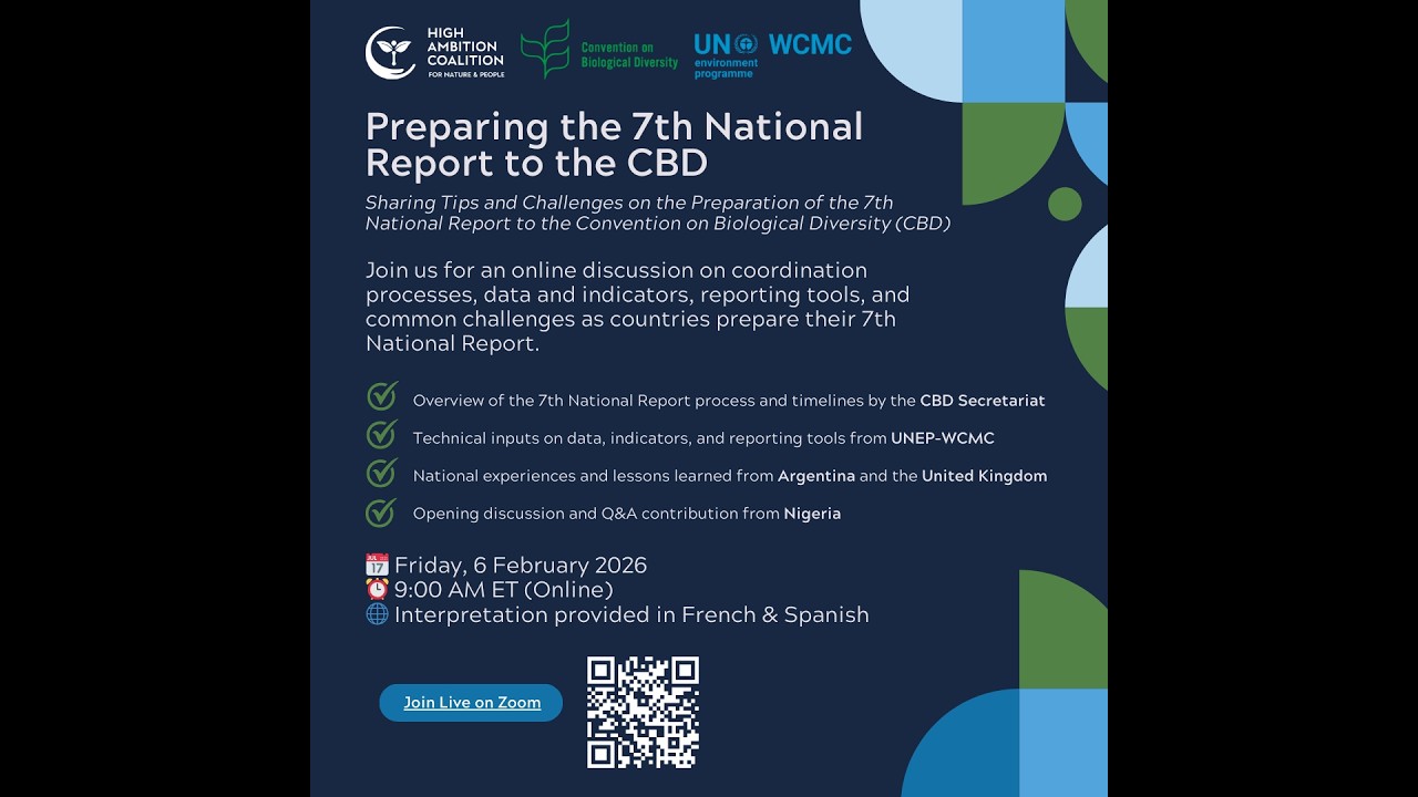 Preparing the 7th National Report to the CBD: Insights & Lessons Learned