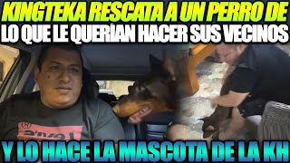😲 KINGTEKA RESCATA A UN PERRO DE SUS VECINOS Y LO CONVIERTE EN LA NUEVA MASCOTA DE LA KING'S HOUSE
