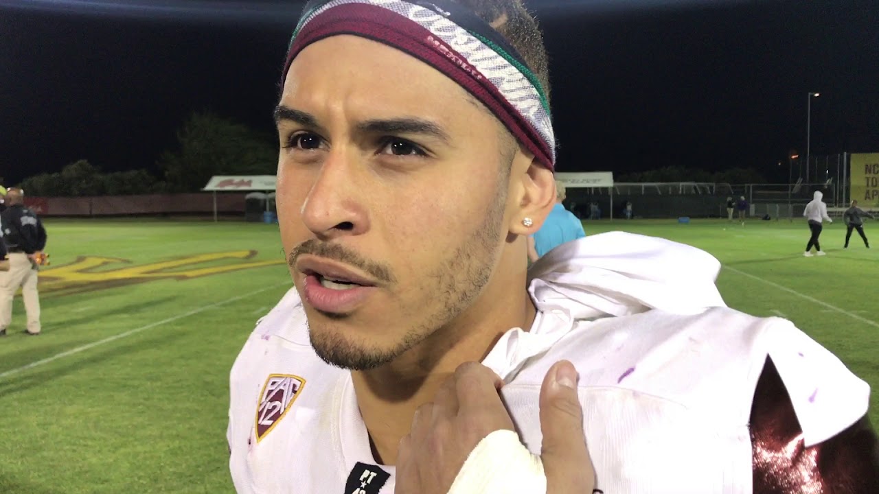 ASU Spring Game Interviews Jalen Harvey YouTube