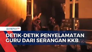 Detik-detik Penyelamatan Guru dan Nakes dari Serangan KKB