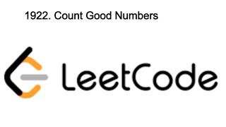 Count Good Numbers in java easy solution