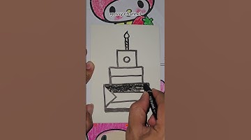 Thumbnail of Menggambar kue ulang tahun #anak #duet #lagu #lucu #art #drawing
