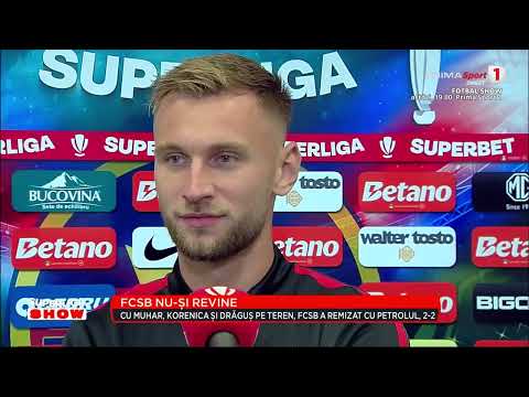 INTERVIU. Drăguş, după debutul la FCSB: "Avem un drum lung în faţă"