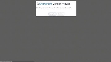 SP Version Viewer App - Export to Excel (SharePoint Lits)