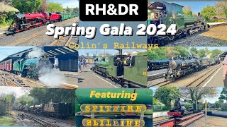 Romney Hythe and Dymchurch Railway Spring Gala 2024 #rhdr #kent #uk #burevalleyrailway