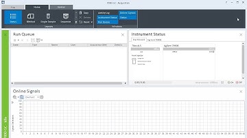 How to launch an instrument in OpenLab CDS