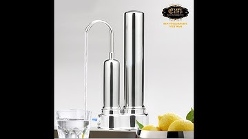 Máy lọc nước Hydrogen tạo Ion Kiềm để bàn vỏ Inõ SUS 304 Eurolife EL-DF209