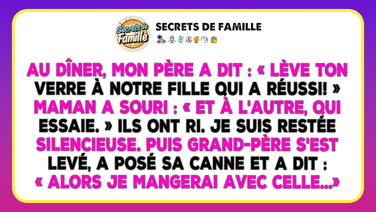 Mes Parents Ont Loué Le Succès De Ma Sœur, Puis Les Mots De Grand-père Ont Tout Changé