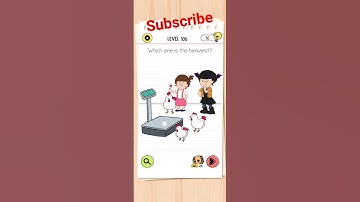 brain test 4 level 106  #escape king