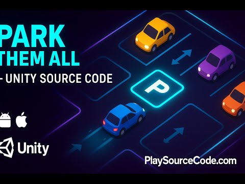 Park Them All – Unity Source Code | Parking Puzzle Game (Android/iOS, AdMob Ready Playsourcecode.com