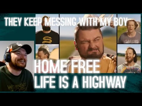 Reacting to Home Free - Life Is A Highway [Home Free's Version]