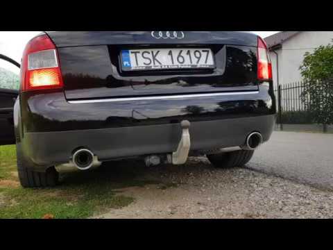 Audi A4 B6 1.9 TDI with no middle silencers - YouTube