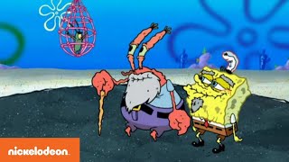 SpongeBob SquarePants | Spongebob and Mr Krabs vs Plankton | Nickelodeon