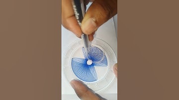 How many circles were drawn ? #spirograph #2024 #shorts