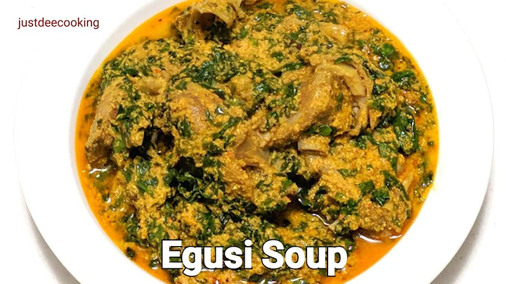 Nigerian Egusi Soup / How to make Egusi Soup / Melon Seed Soup