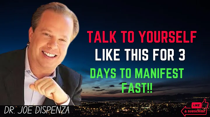 Talk to yourself LIKE THIS For 3 DAYS to attract SUCCESS - Joe Dispenza Motivational Speech