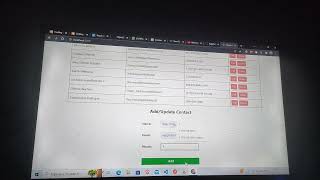 contact list using react