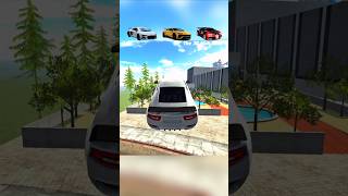 Franklin House Vs 3 Cars: Jump Challenge! 😱 (Part 6)🏠🔥💥🚗 #gaming #shorts #indianbikedriving3d
