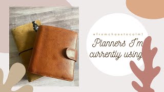 Planners I'm currently using || Planner Perfect|| VDS Rings