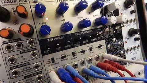 Louisiana Noir (modular synth) [Snazzy FX Tidal Wave, Mutable Instruments Clouds]