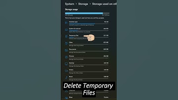 Faster PC Tips - Delete Temporary Files