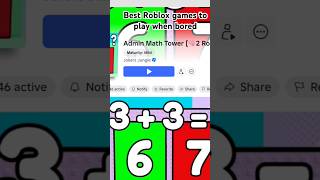 Best Roblox Games To Play When Bored #gaming #roblox #edit #pc #ps5 #xbox #games #viralshort #fun