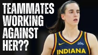 Are Caitlyn Clark's Teammates Sabotaging Her During Games? #caitlinclark #wnba #indianafever #nba