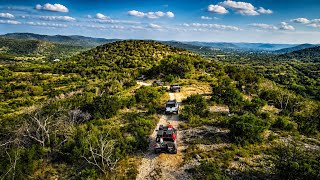 A Dozen Overland Rigs Off Roading and Camping in the Texas Hill Country