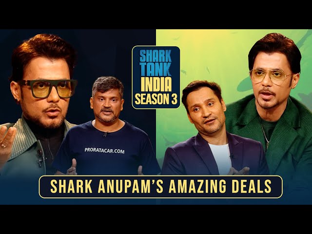 Pitcher पे भरोसा करके Shark Anupam ने दिया Offer | Shark Tank India S3 | Compilation class=