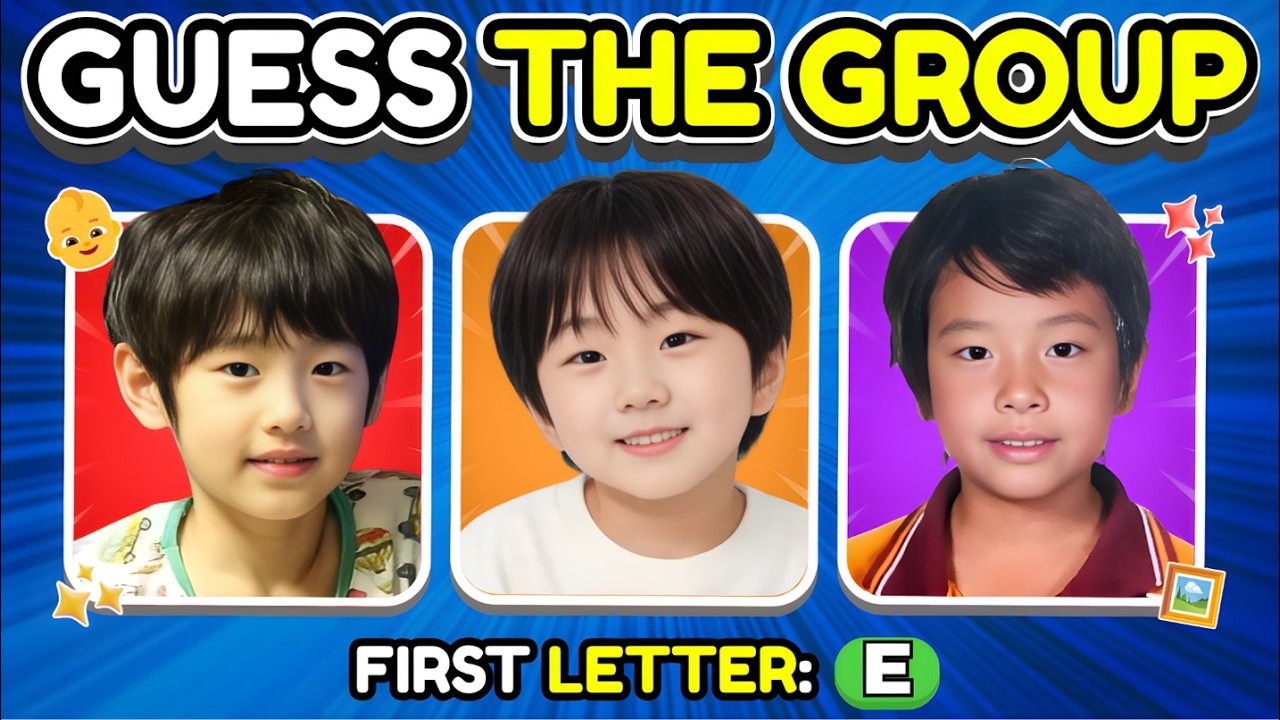 Угадайте, какая K-Pop группа, по детским фотографиям 3 участников! 👶🔥| Викторина по K-Pop 2026