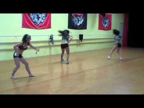 LocoMotion Dance and Cheer Auditions - Round 2 - HipHop Routine with Backflip