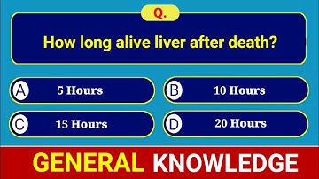 ONLY 1% PASS THESE 15 HUMAN BODY GENERAL KNOWLEDGE QUIZZES! Take Challenge - Quiz Excellent