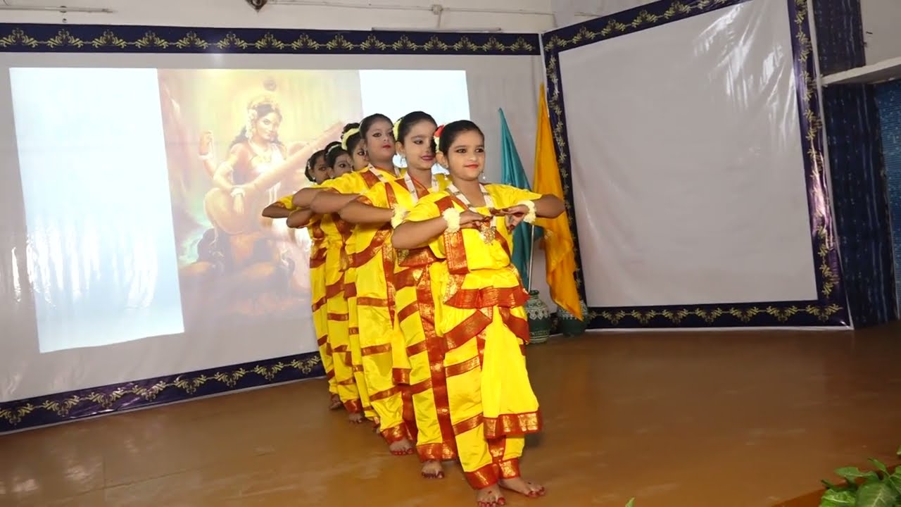 Saraswathi Vandana KIDS  Sanatan High School  Dance Performance  Easy Dance